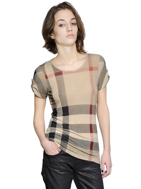 burberry xl tee shits women sale|burberry checked cotton blouse.